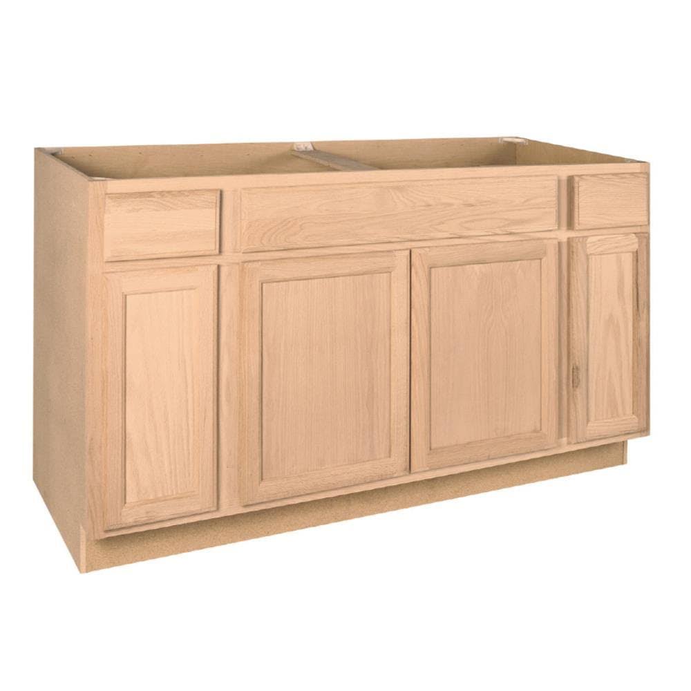 Natural Unfinished Sink Base Stock Cabinet M943