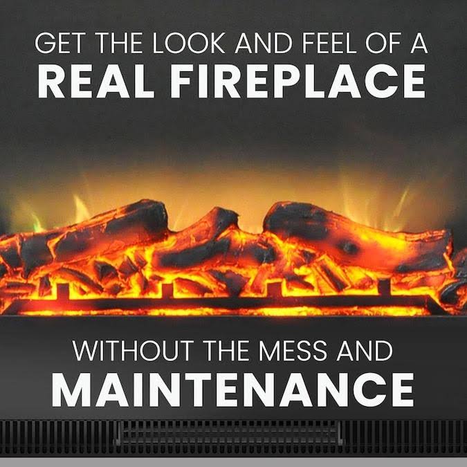72 in. Electric Fireplace W2893
