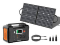 200W Portable Power Station with 50W Solar Panel E590495