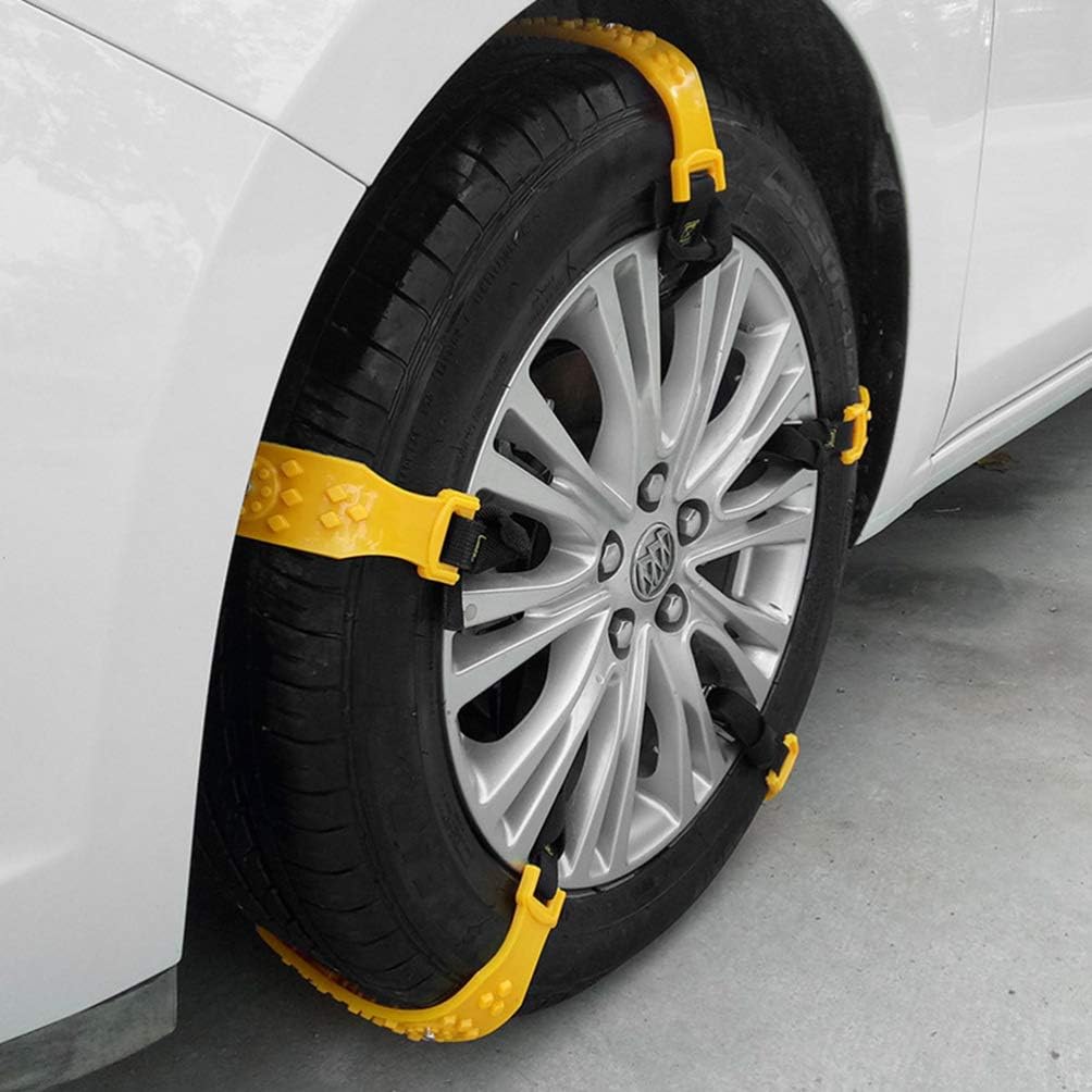 10Pcs Car Snow Chains Anti Slip Tire Chains N112585