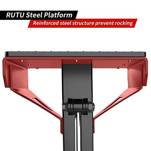 Motorcycle Lift Stand 1000 Lbs Capacity 12-13.8 Inch Steel Hydraulic P788418