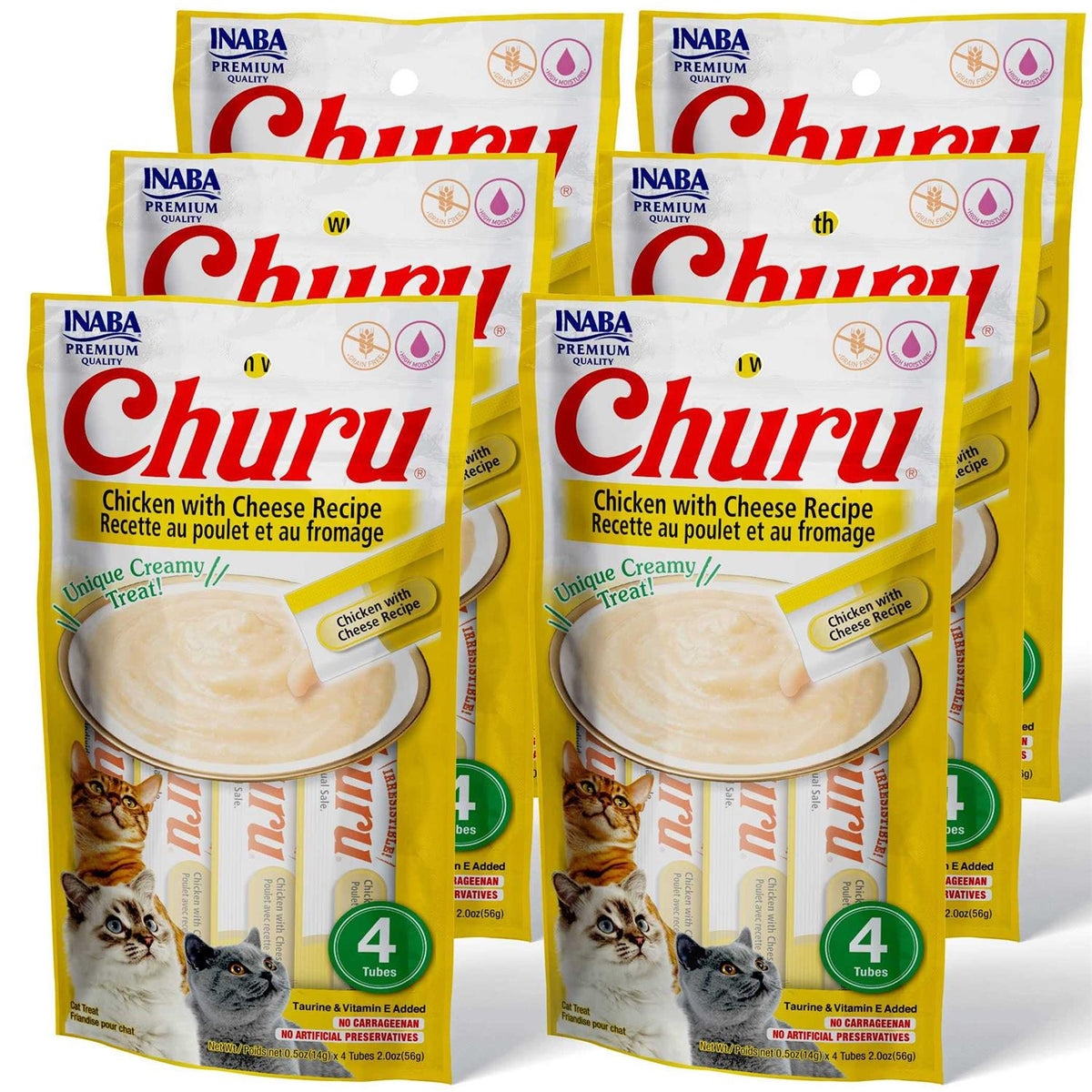Grain-Free Chicken with Cheese Puree Lickable Cat Treat R65740
