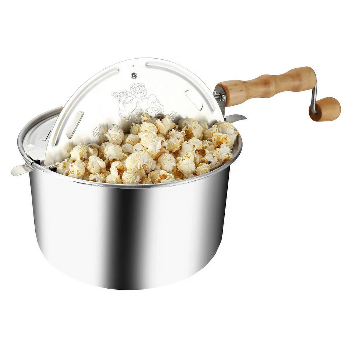 6-Quart Aluminum Stovetop Popcorn Maker L933