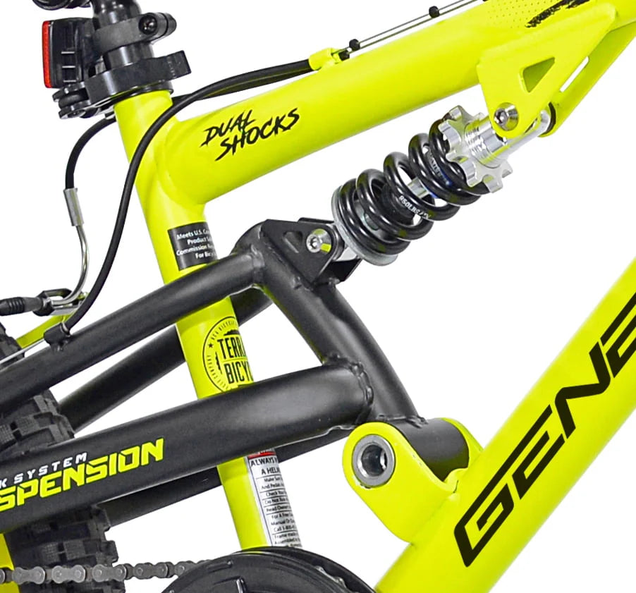 20 inch Boy's Mountain Bike Yellow/Black N107521