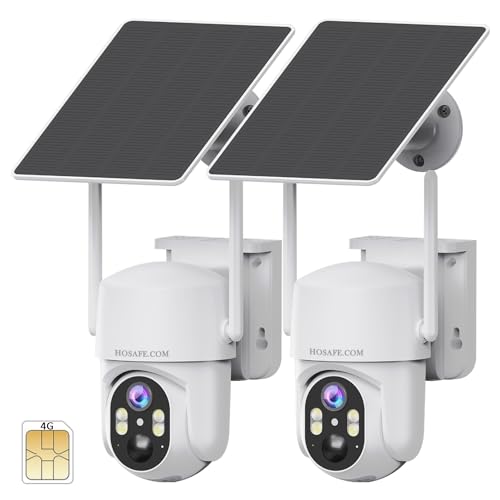 2K HD Wireless Solar Security Camera with Color Night Vision D592