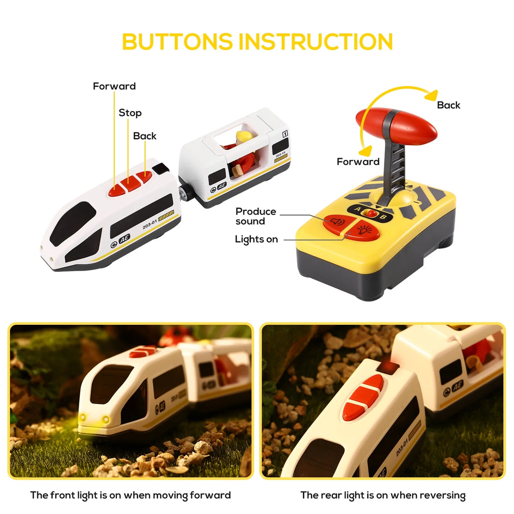 Electric Train Toy RC Train Model Toy U733174