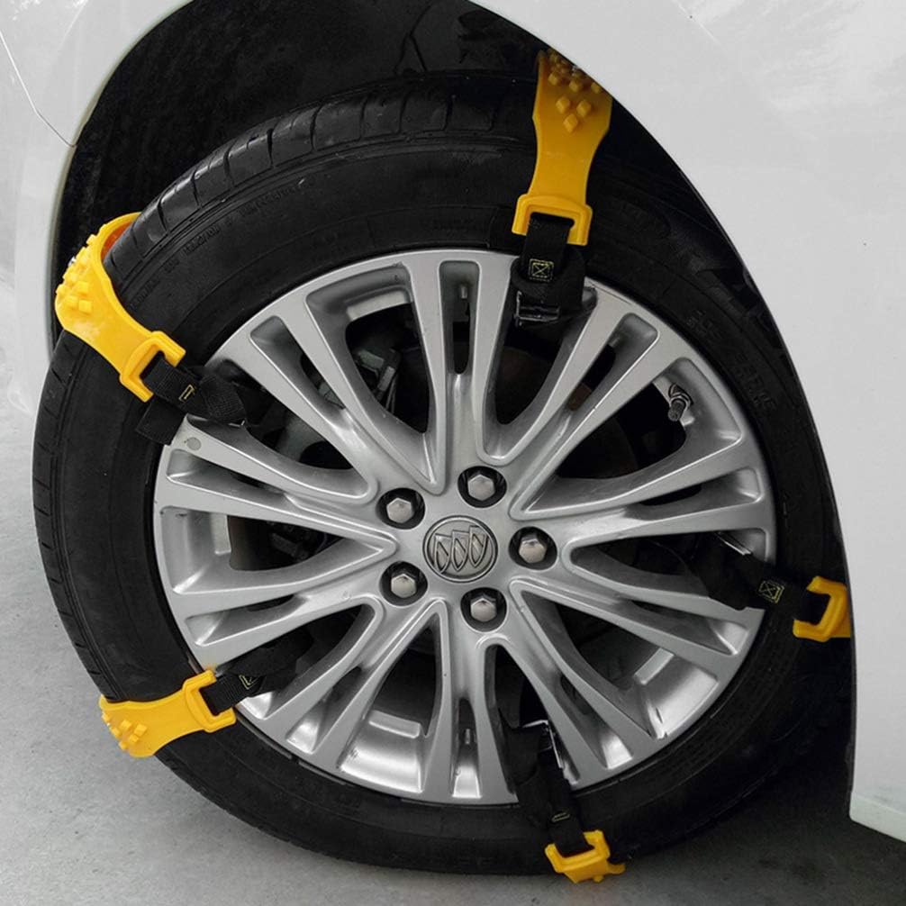 10Pcs Car Snow Chains Anti Slip Tire Chains N112585