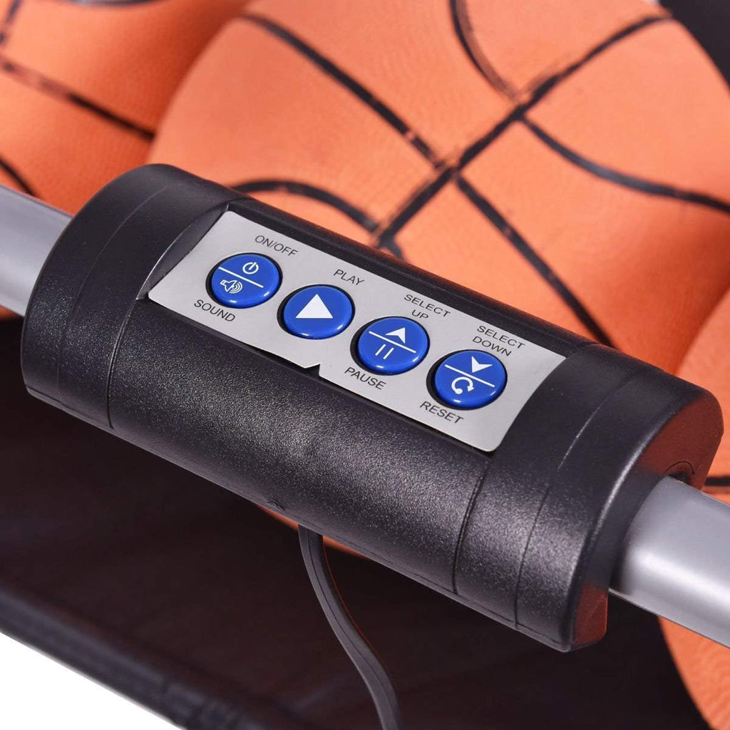 Electronic Basketball Arcade Game Double Shot 2 Players with 2 Rims 4 Balls B112394