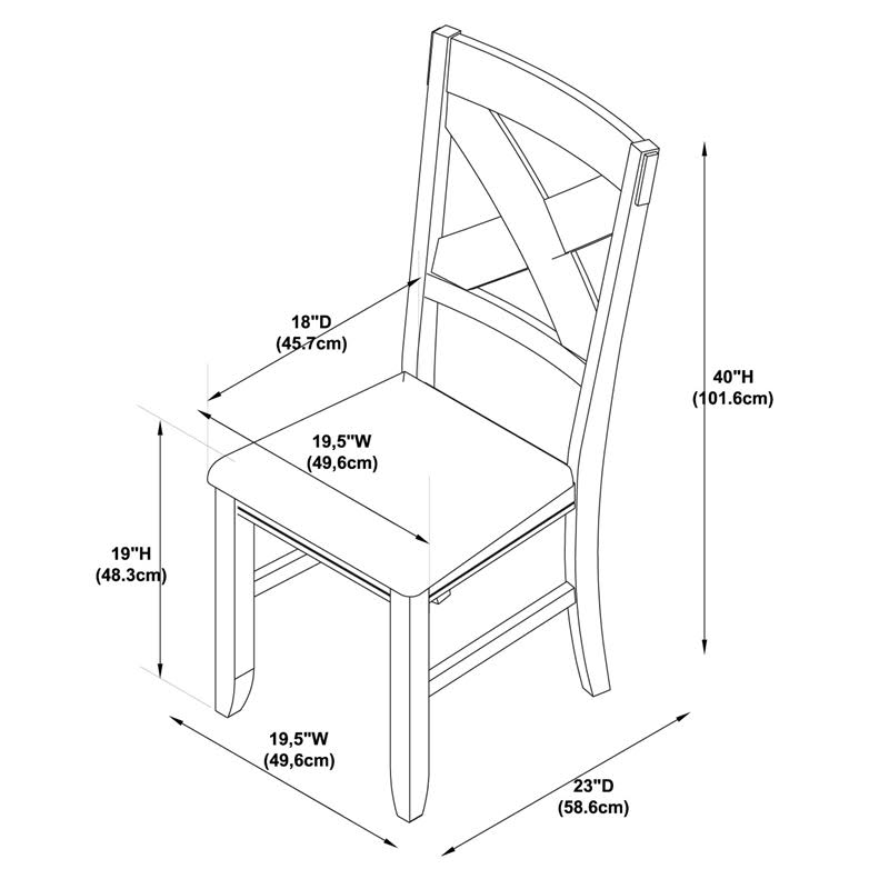 Dining Side Chair - Set of 2 C289149