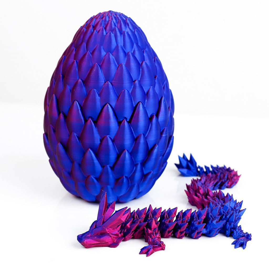 3D Printed Articulated Dragon Fidget Toy B75533