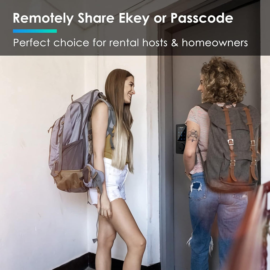 Smart Deadbolt Lock with Bluetooth App and Keypad I58150