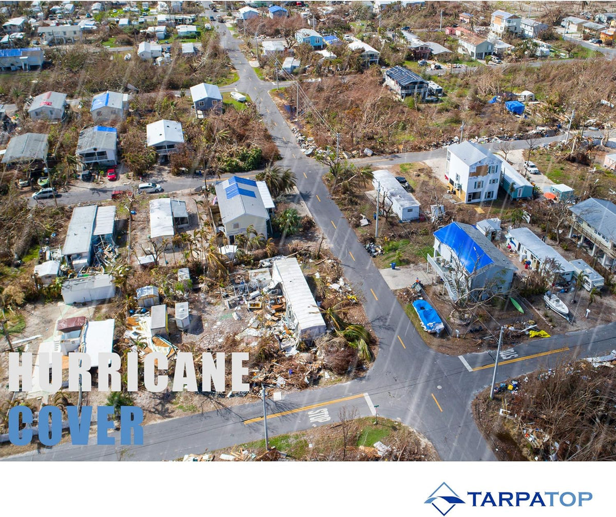 Blue Waterproof Poly Tarp O681