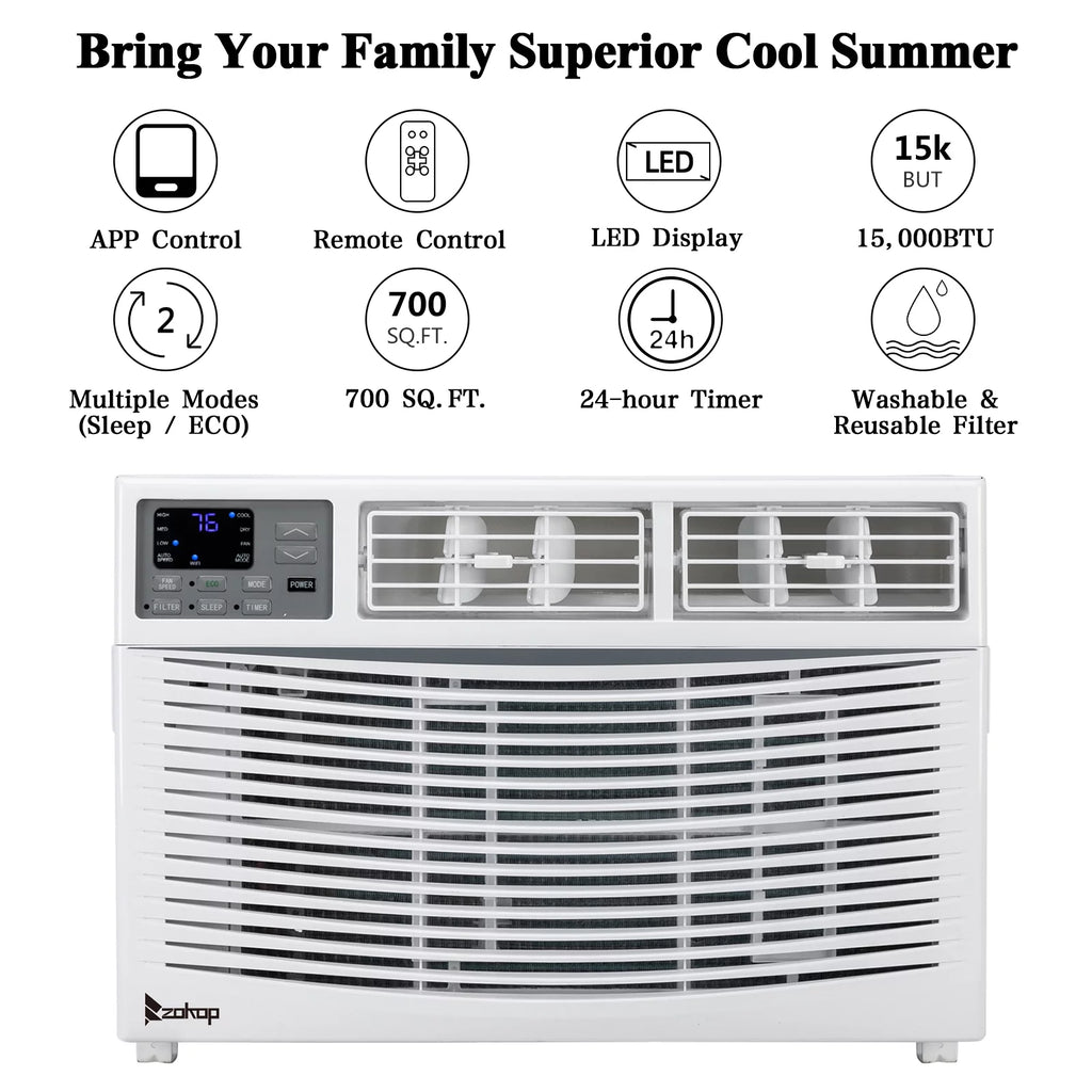 White 5000 BTU Window Air Conditioner X87777
