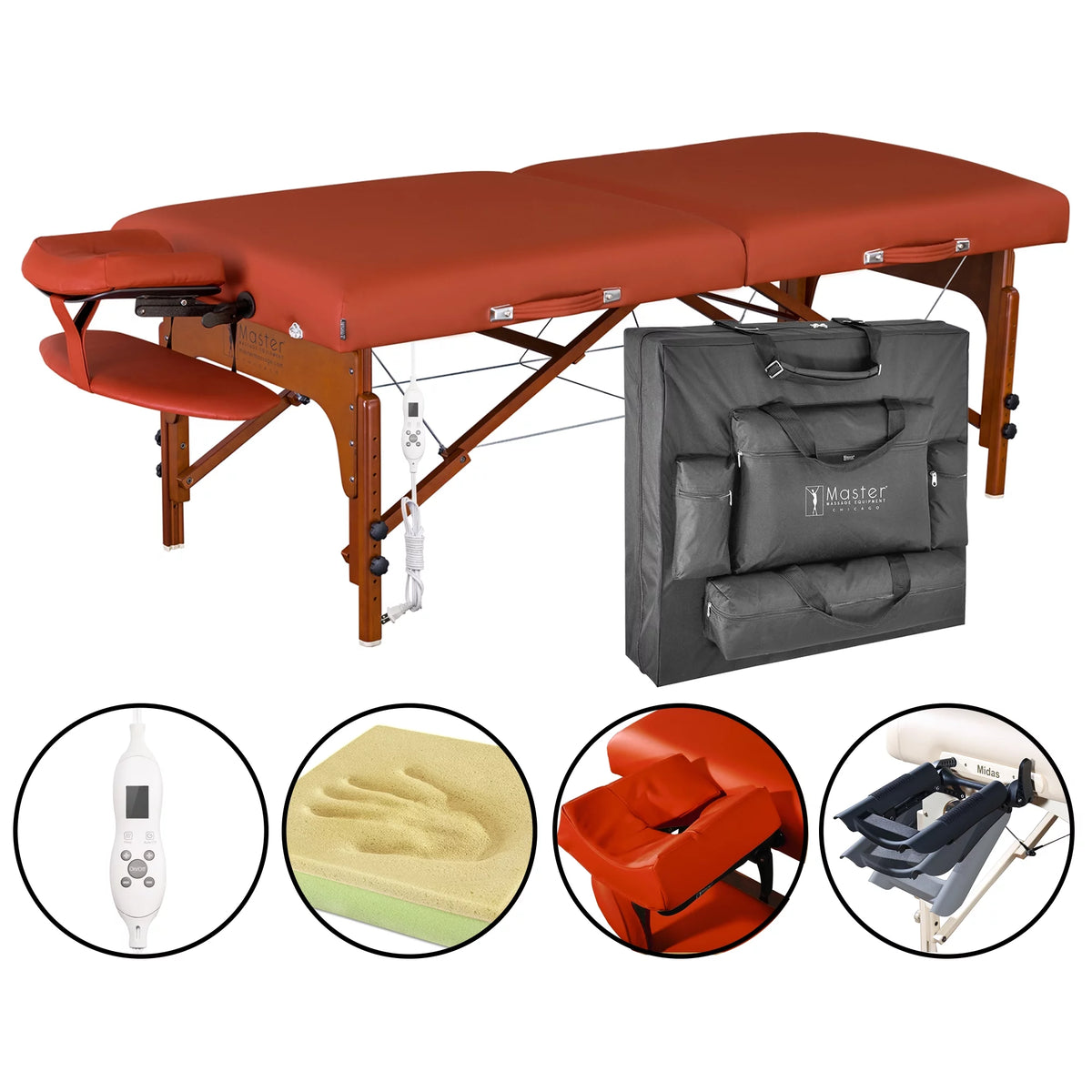 Portable Heated Massage Table A567