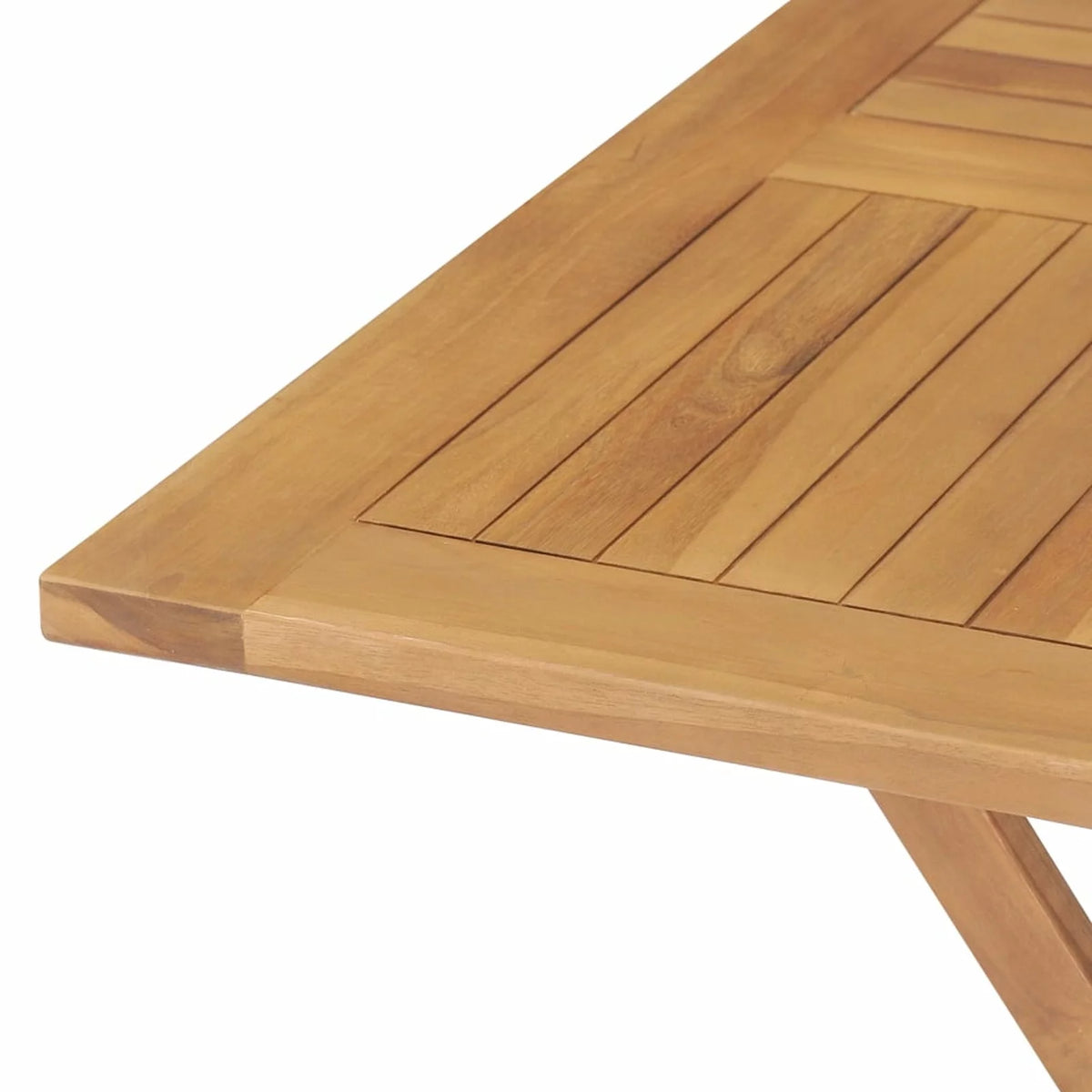 Folding Garden Table Solid Teak Wood F107979