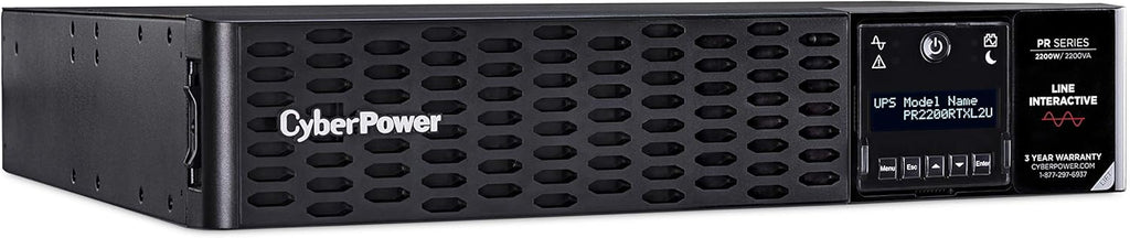 UPS System, 1000VA/1000W, 8 Outlets, 2U Rack/Tower X7097