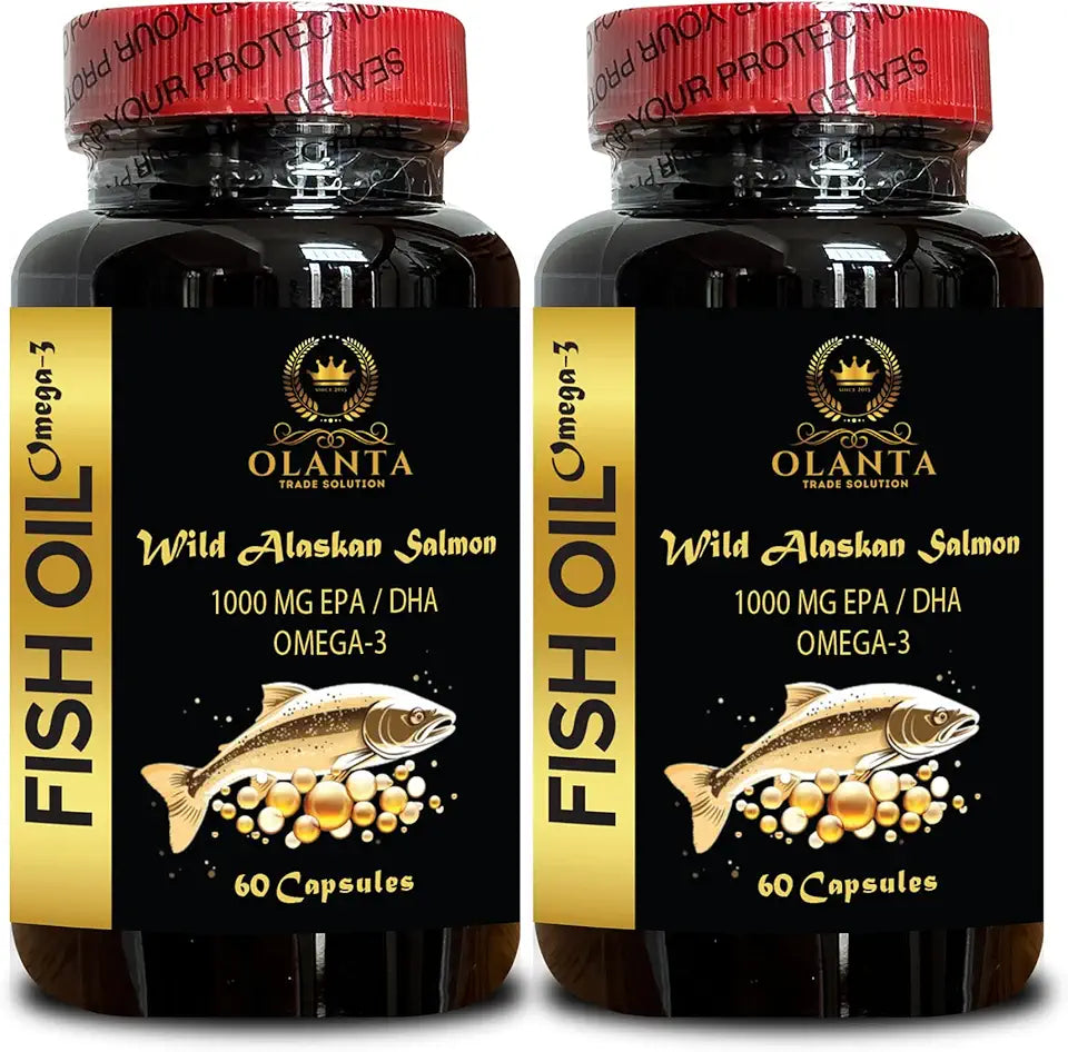 Omega 3 Fish Oil EPA & DHA Softgel 120 Capsules U6772
