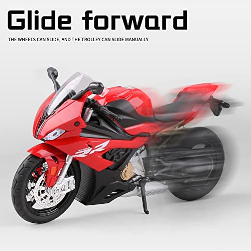 1:12 Scale Die Cast Motorcycle Model (Black) X8709