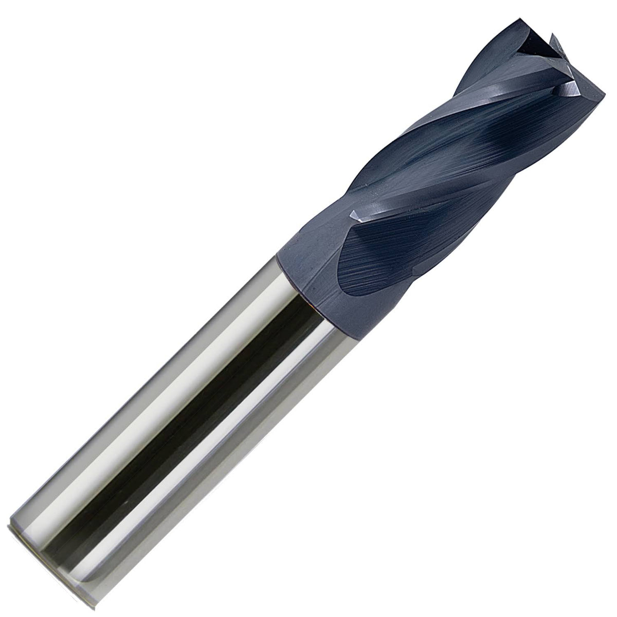 1/2x22 Diameter Square End Stub Length 4 Flute AlTiN Coated Carbide End Mill H509160