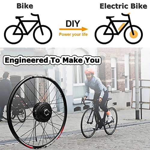 48V 1000W 1500W Rear Drive Hub Motor Ebike Conversion Kit, 27.5inch V847466