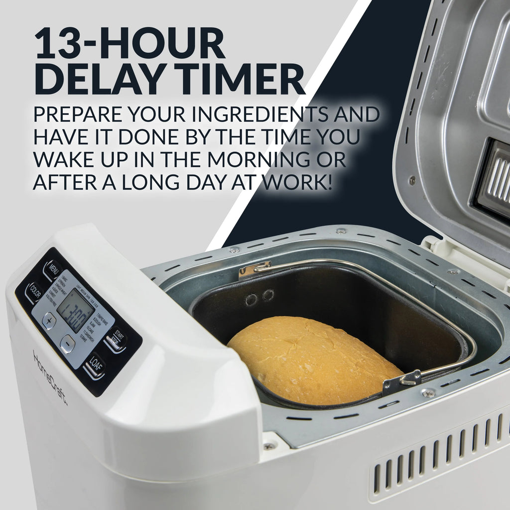 Programmable 2 Lb. Breadmaker with Auto Fruit & Nut Dispenser K341