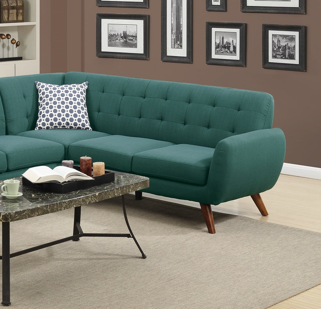 Linen Like Fabric Sectional Sofa H1425