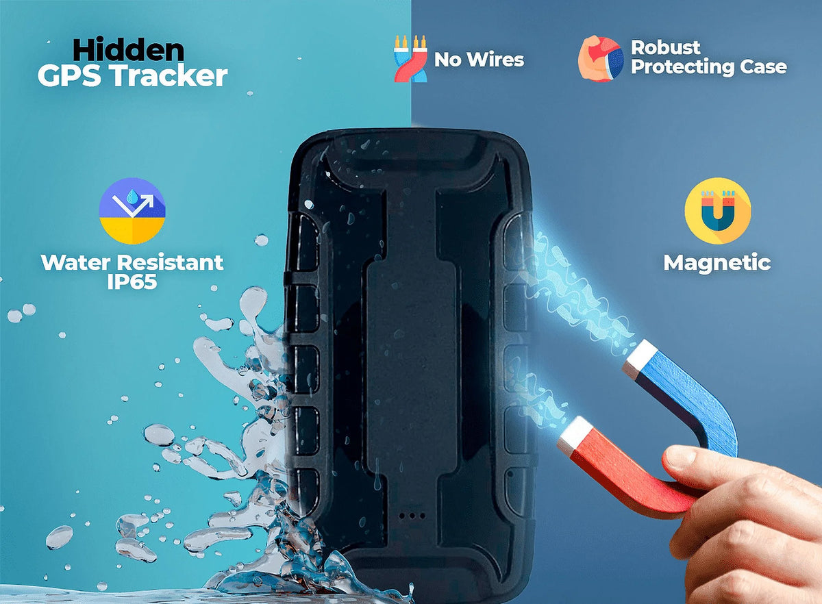 Magnetic GPS Tracker with 180 Day Battery Life M488