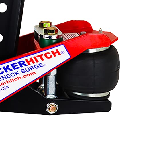 Gooseneck Air Hitch & Coupler, 4" RND AnglePin 2-5/16" Ball Coupler V356