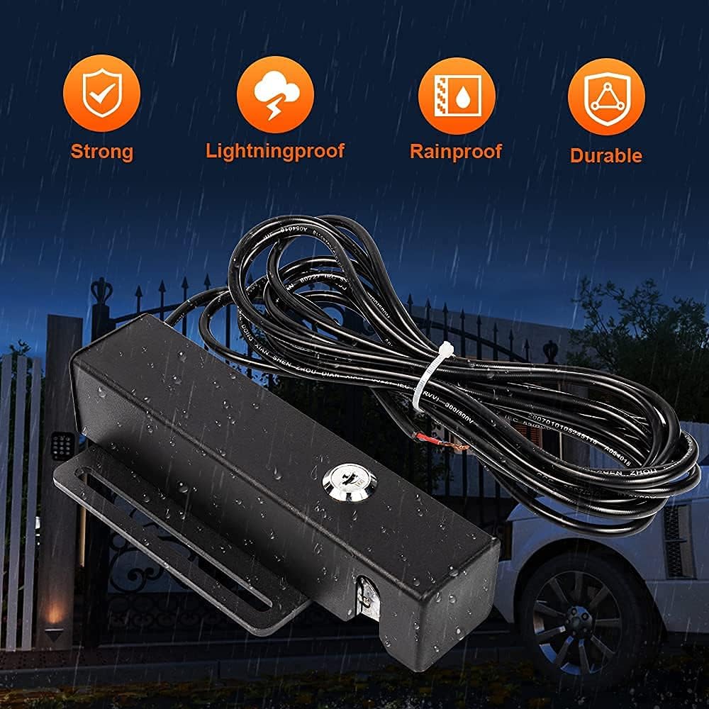 Wired Driveway Vehicle Sensor Kit Black J892