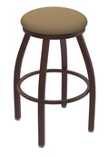 36x22 Swivel Extra Tall Bar Stool with Bronze Finish H589