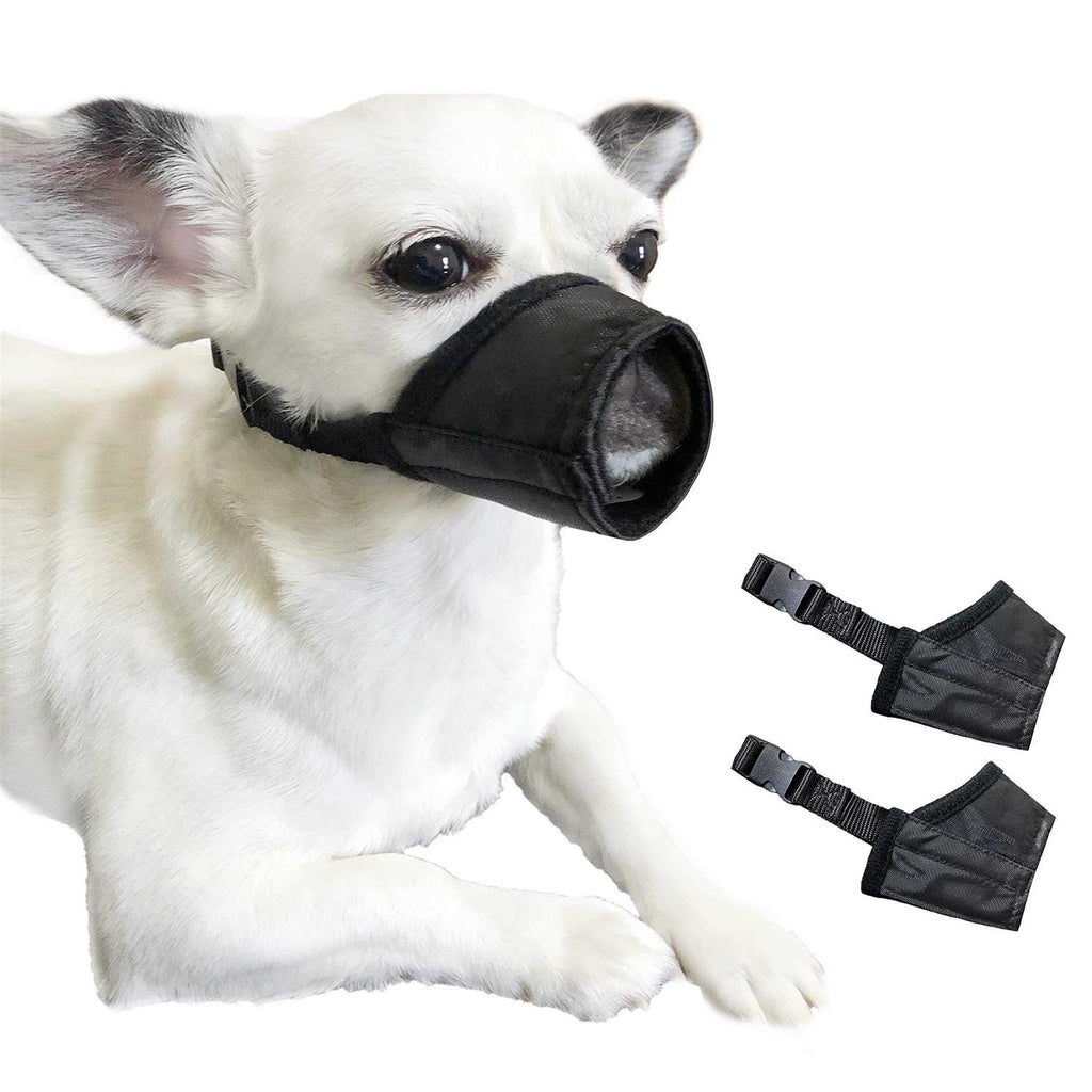 Soft Air Mesh Dog Muzzle XS for Small Dogs with Long Snout N872818