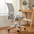 Ergonomic Mesh Mid Back Task Chair with Lumbar Support Armrests E51157