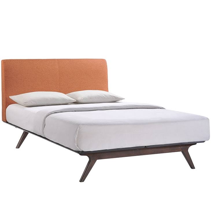 Full Bed in Cappuccino Orange S593175