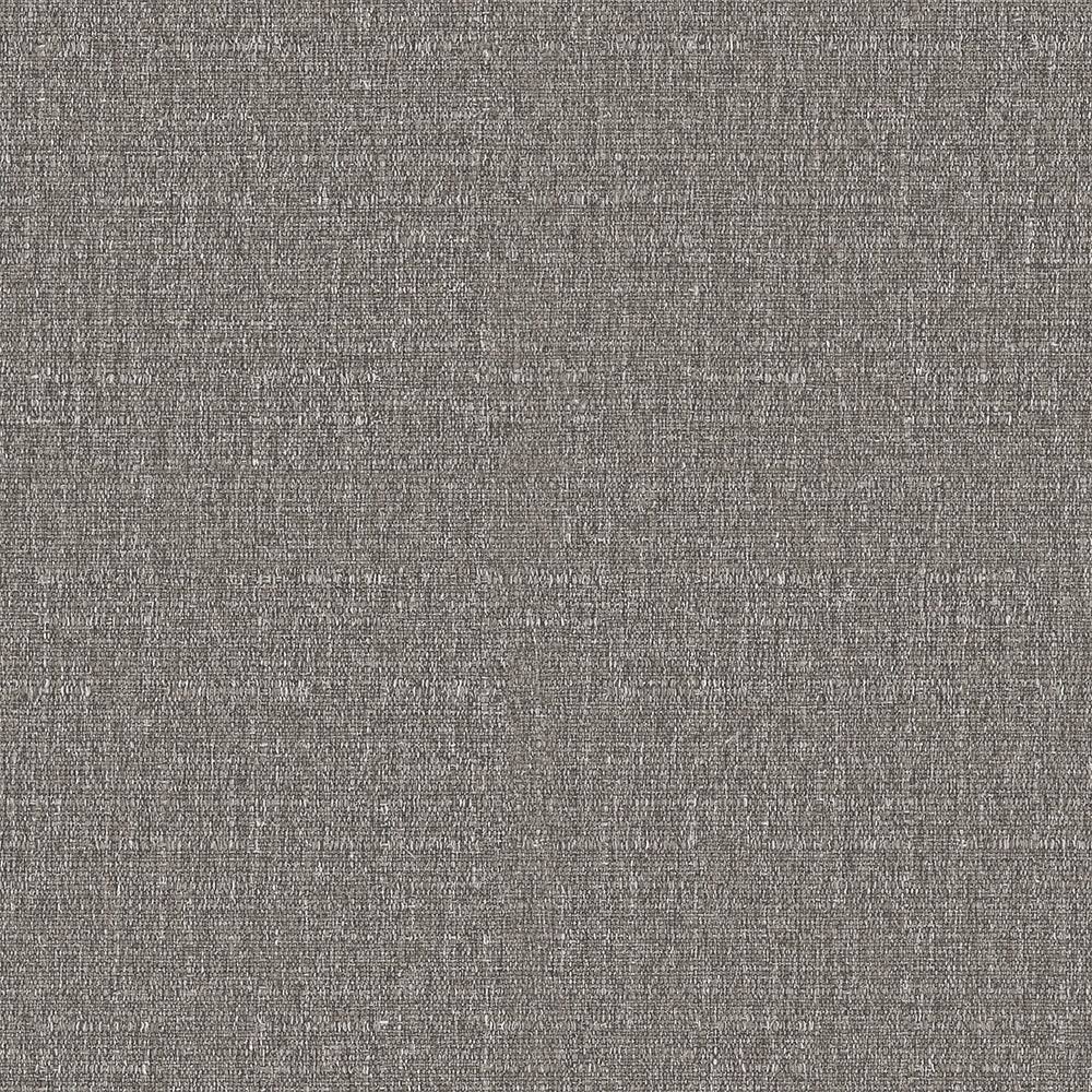 Grey Woven Fabric Black Metal Swivel Bar Stool Q689125