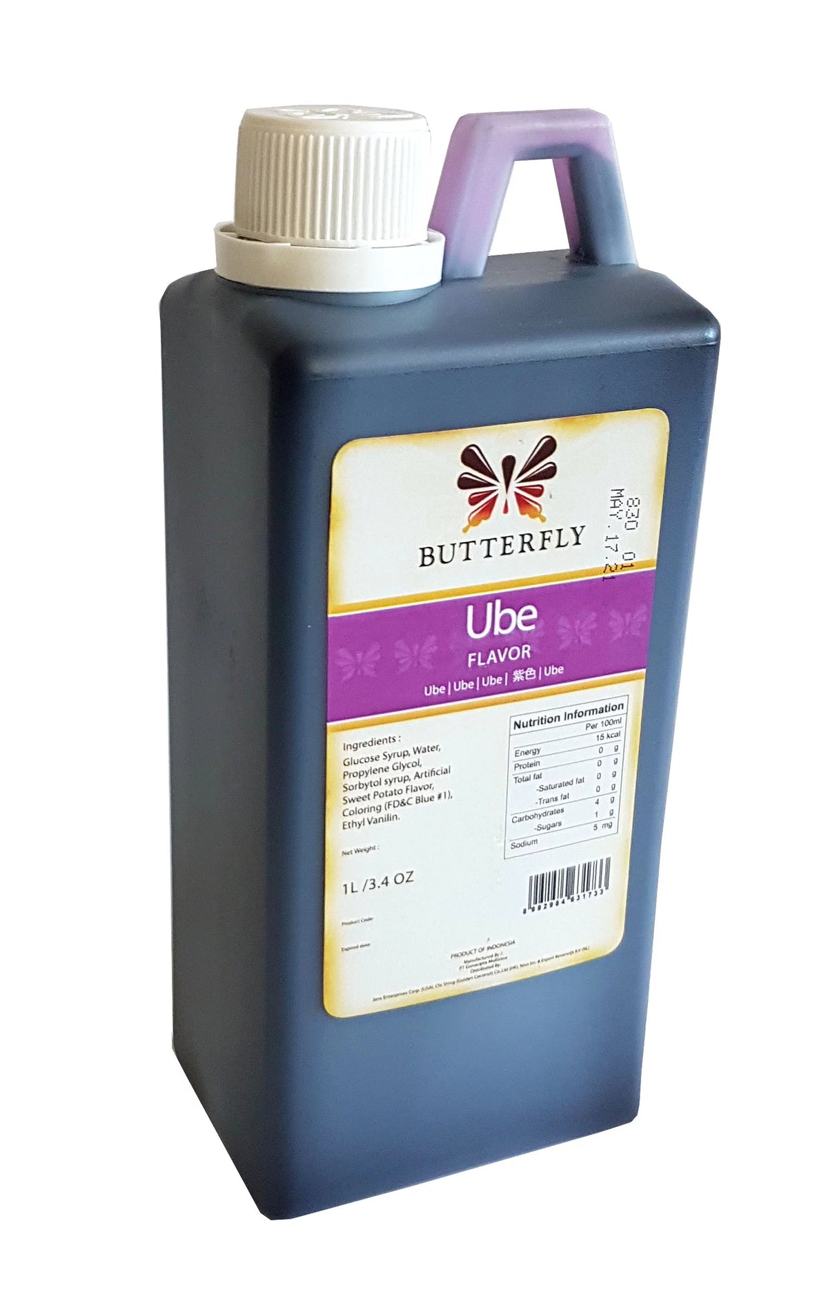 Ube Purple Yam Flavoring Extract 1 Liter 33.8 Oz G1925