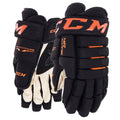 Black/Orange Hockey Gloves V126