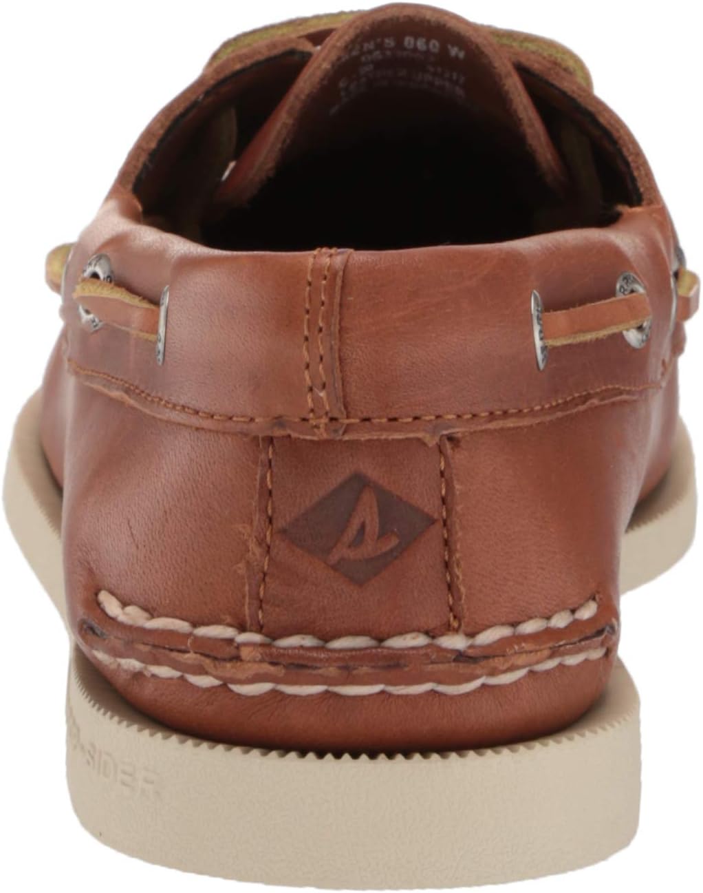 Men's Leather Boat Shoe Tan N332