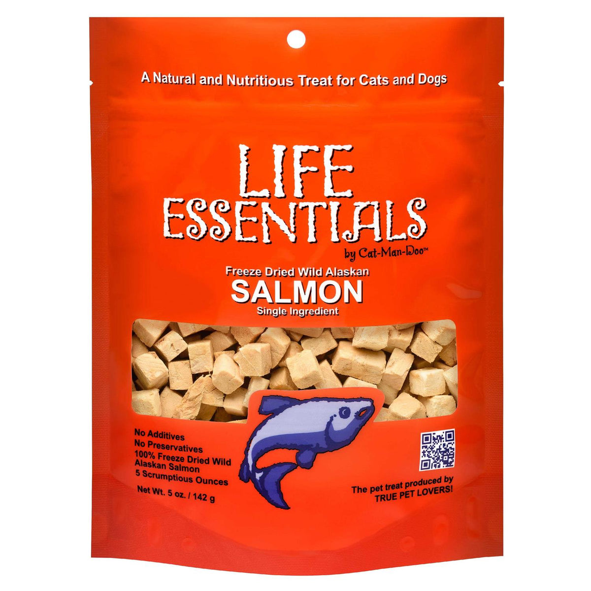 Freeze Dried Wild Alaskan Salmon Treats 5 oz I221476
