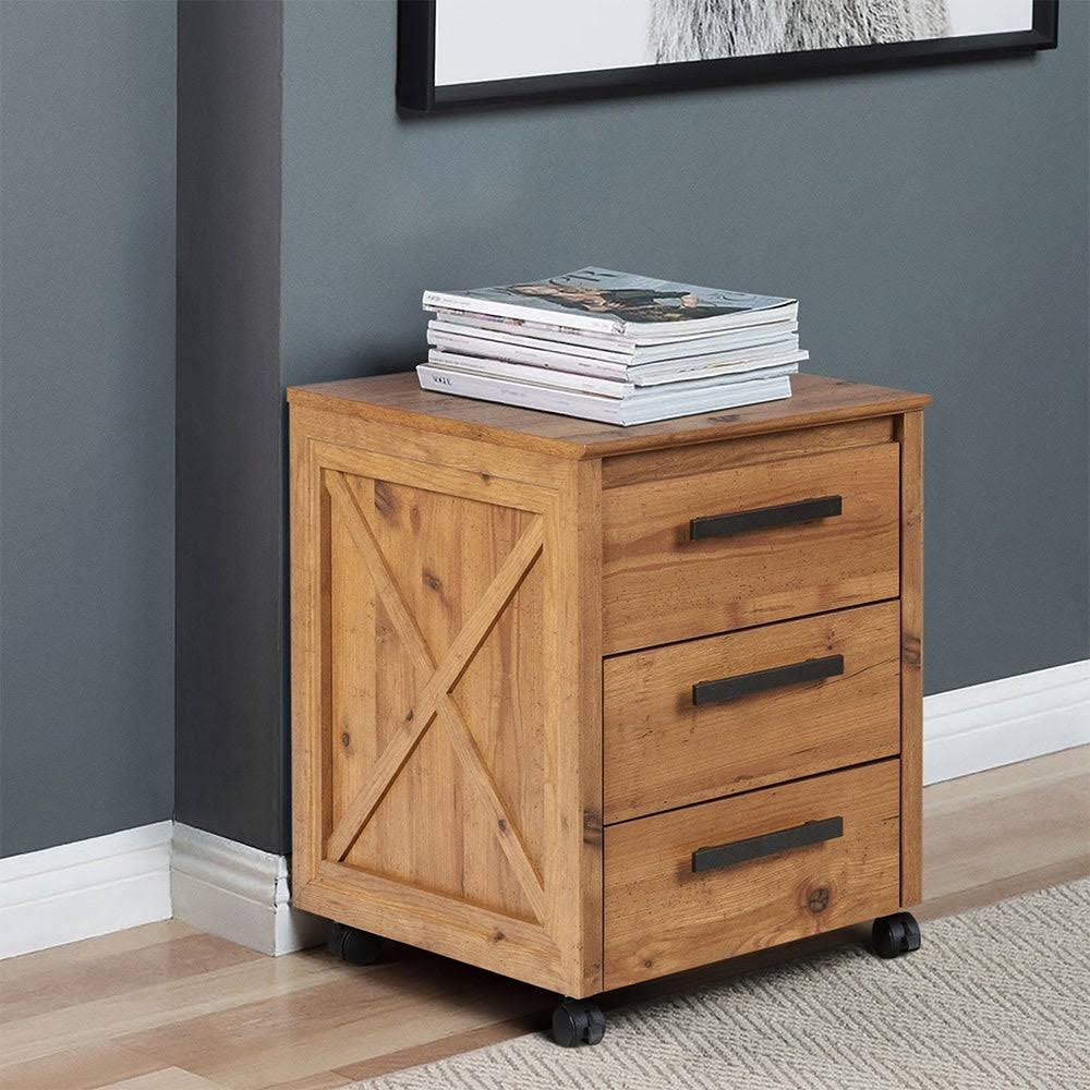 3 Drawer Mobile File Cabinet T18149