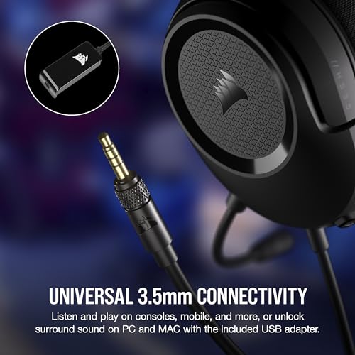 Multiplatform Wired Gaming Headset with Dolby 7.1 and Omni-Directional Microphone B437013