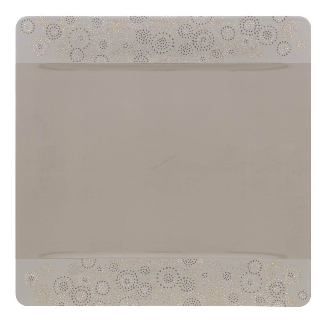Grey Buffet Plate B757938