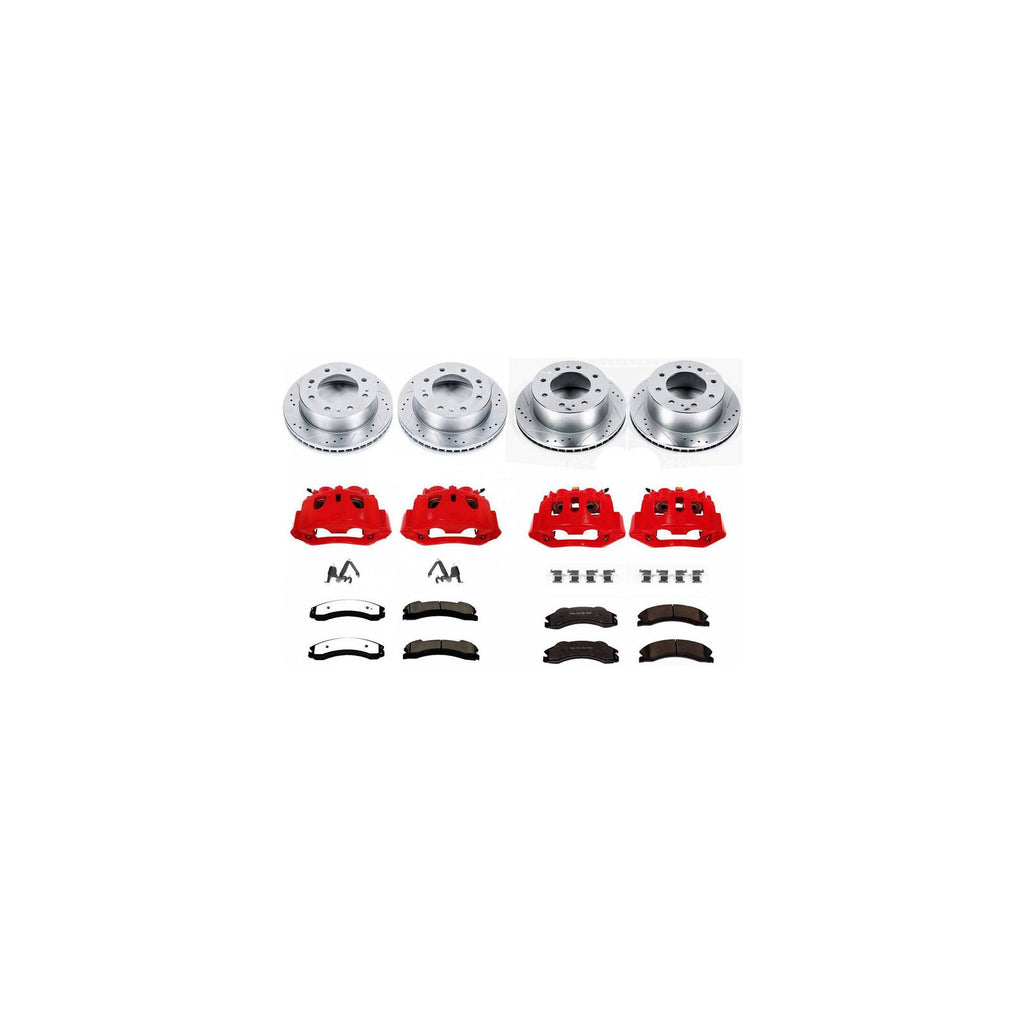 Front & Rear Z36 Truck and Tow Brake Kit with Calipers L718753
