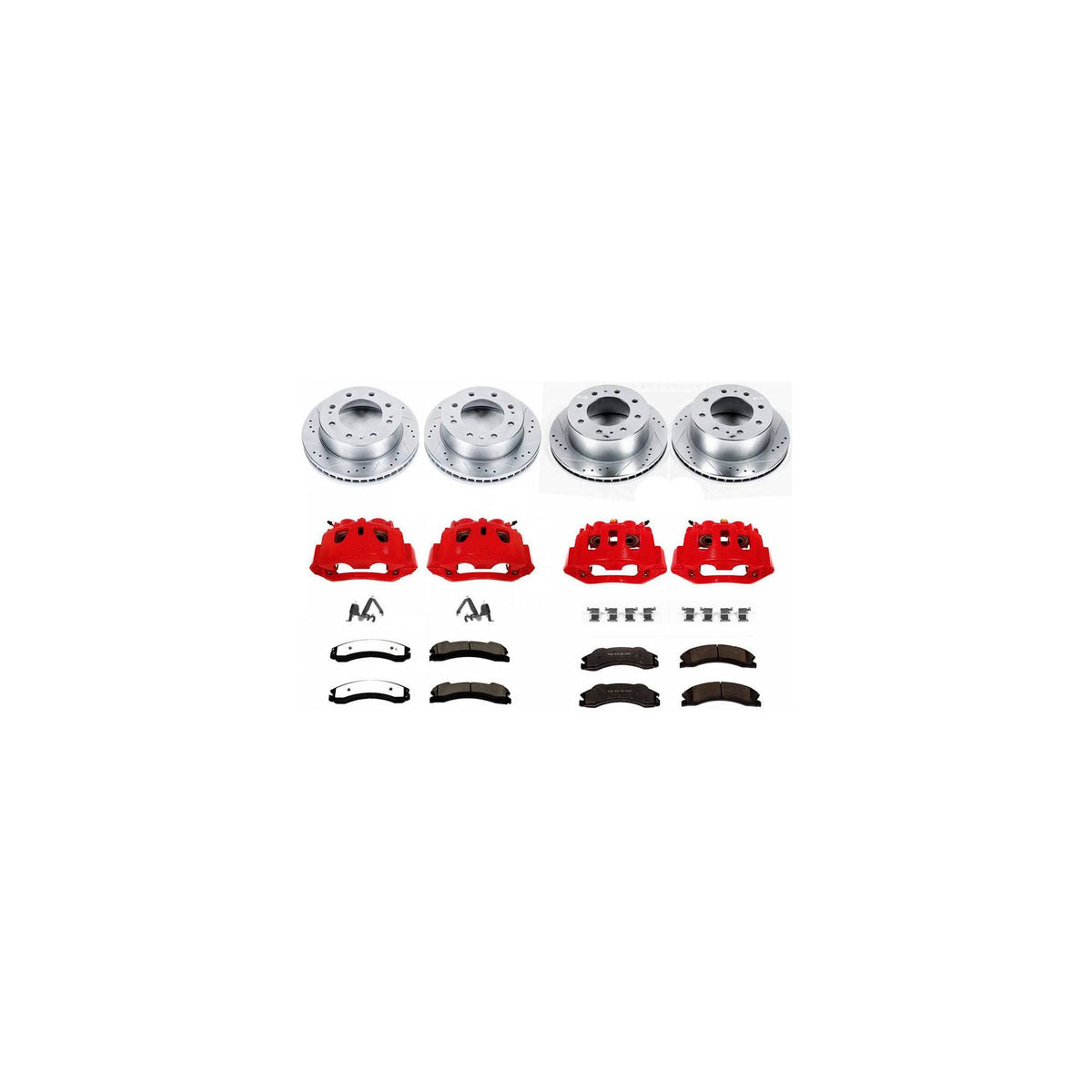 Front & Rear Z36 Truck and Tow Brake Kit with Calipers L718753
