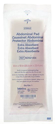 Sterile Abdominal Pads, 8 in x 10 in 360/Case C26716