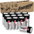 C Cell Alkaline Batteries 12 Pack T811