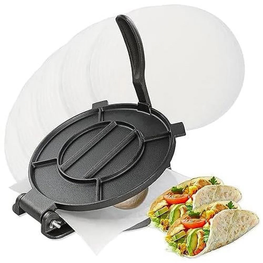 Cast Iron Tortilla Press 10In D463