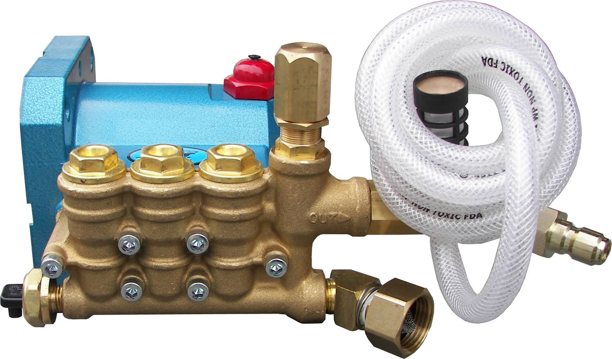 3000 PSI 2.7 GPM Triplex Pressure Washer Pump with Plumbing Kit P24262