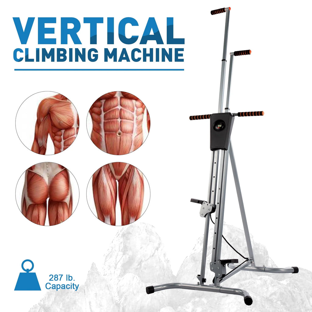 Foldable Vertical Climber Exercise Machine J903