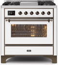 White Dual Fuel Propane Gas Range X322447