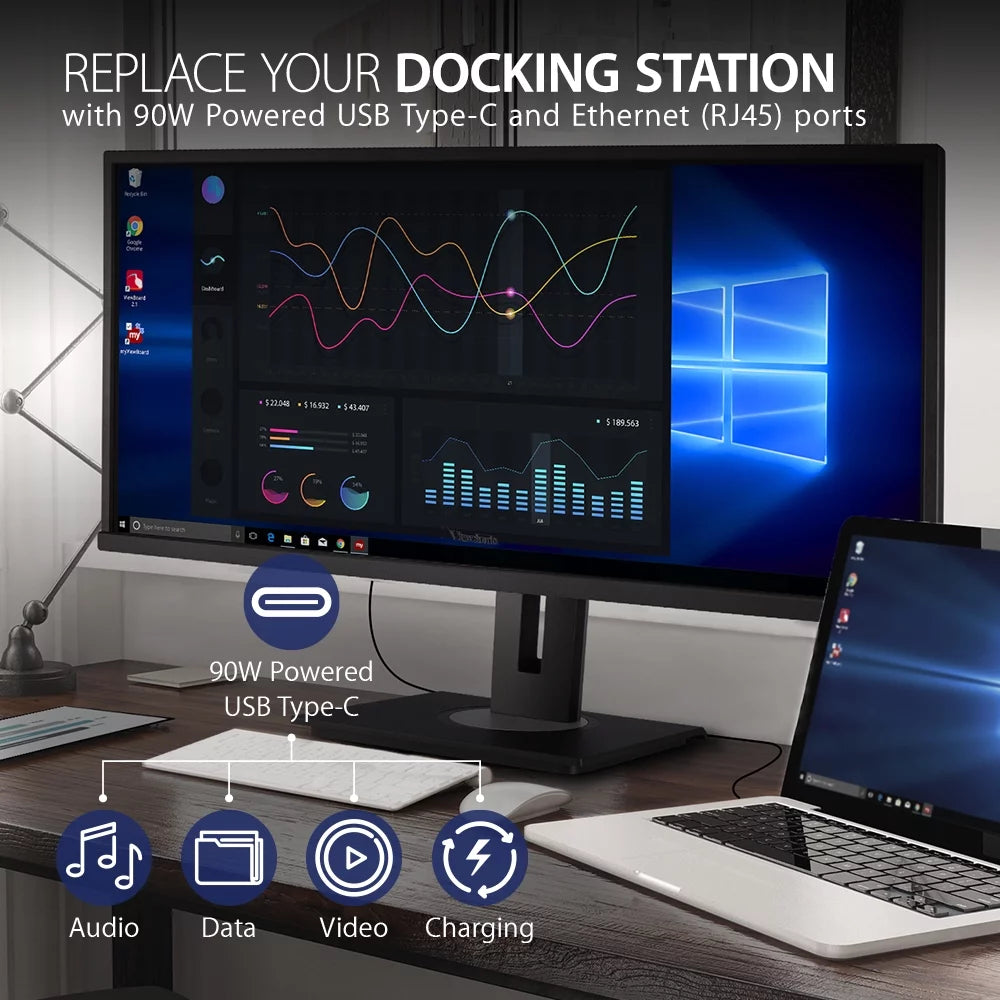 34 Inch 21:9 UltraWide WQHD 1440p Monitor N307